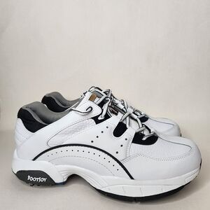 FootJoy Golf Athletics Men’s Shoes White Black Size 9 WIDE Style 56732